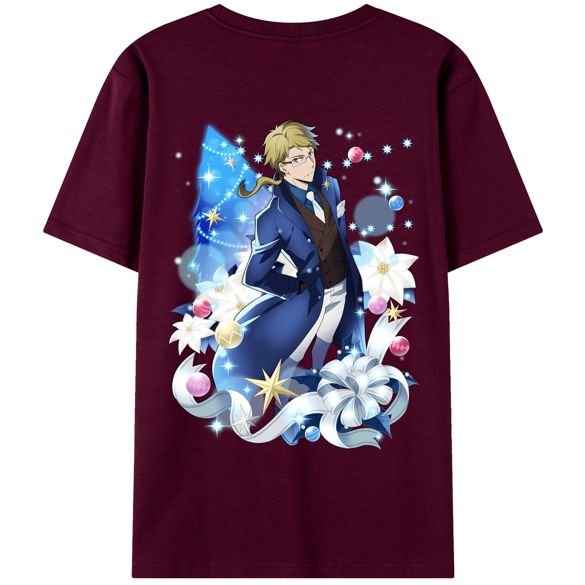 （画像用） 文豪ストレイドッグス Bungo Stray Dogs レディース半袖Tシャツ(バックプリント)